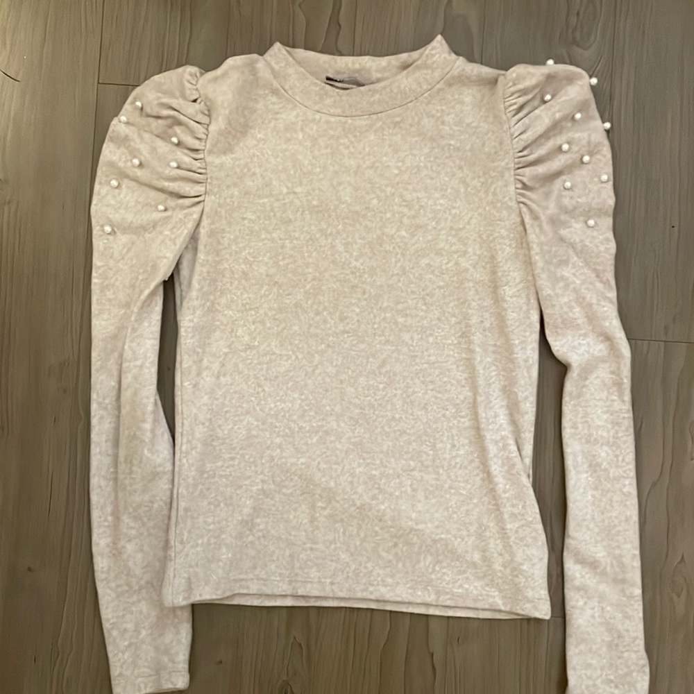 Zara Sweater with Pearls